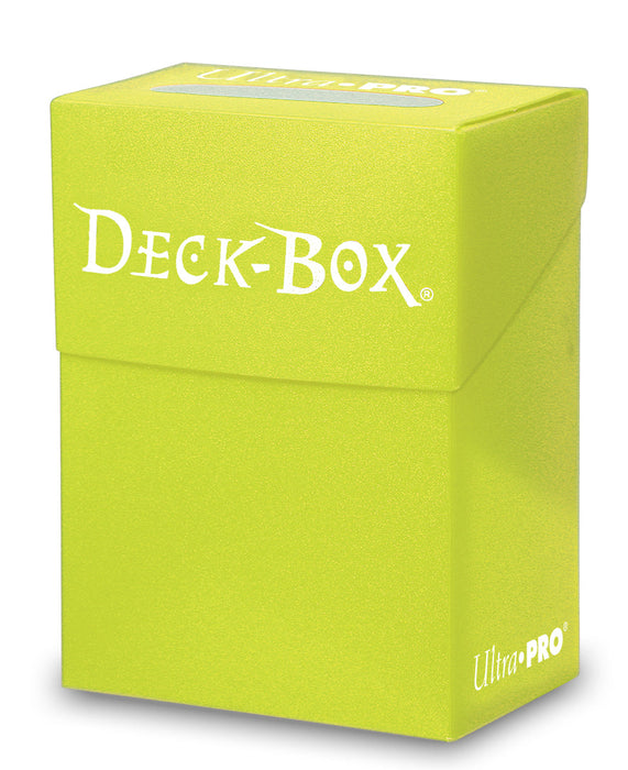 Ultra PRO: Deck Box - Solid Color (Bright Yellow) - for just $0! 