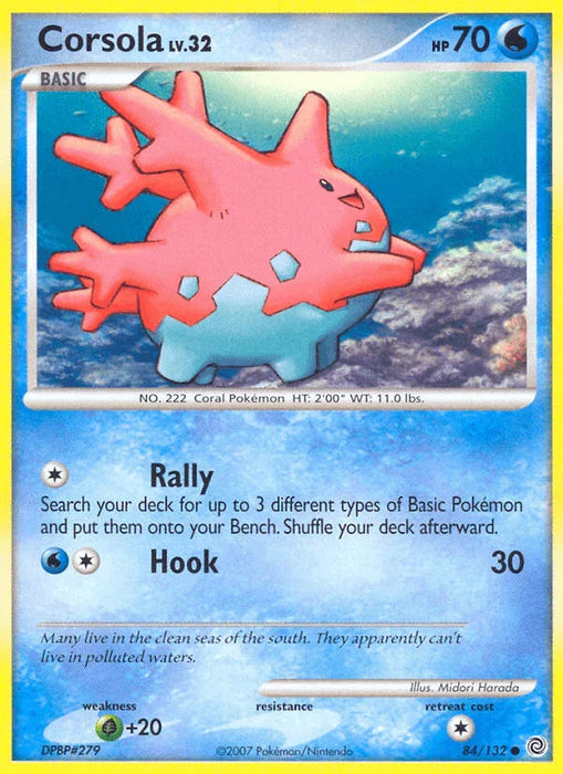 Corsola (84/132) [Diamond & Pearl: Secret Wonders] - for just $0.15! 