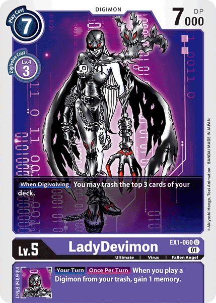 LadyDevimon [EX1-060] [Classic Collection] - Just $0.09! Shop now at Retro Gaming of Denver