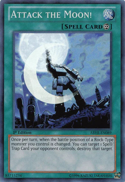 Attack the Moon! [ABYR-EN089] Super Rare - for just $0.15! 