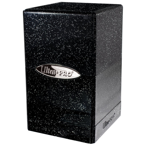 Ultra PRO: Satin Tower - Glitter Black - for just $0! 