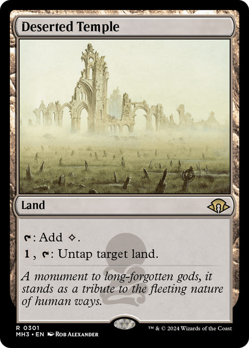 Deserted Temple (MH3-301) - Modern Horizons 3 - for just $0.14! 