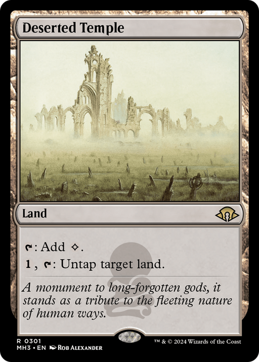 Deserted Temple (MH3-301) - Modern Horizons 3 - for just $0.14! 