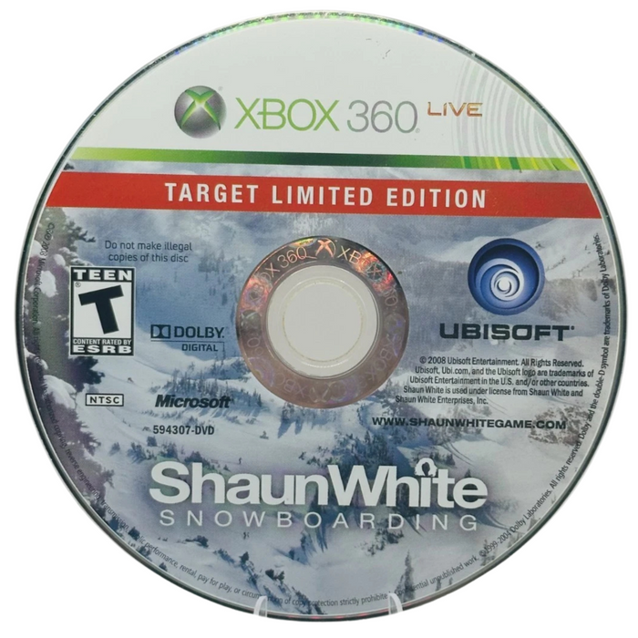 Shaun White Snowboarding [Target Limited Edition] – Xbox 360 (X360) - for just $0! 