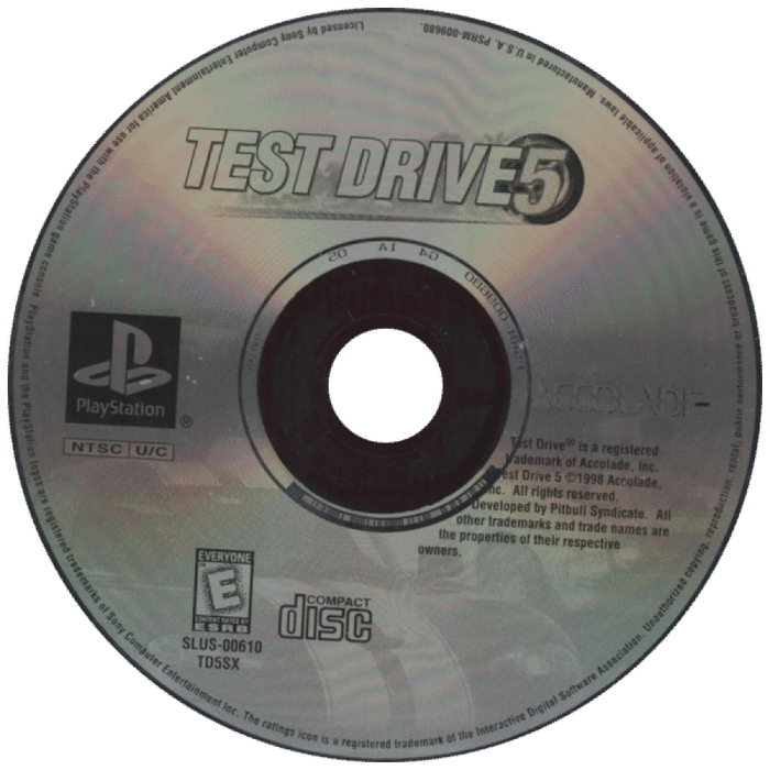 Test Drive 5 – PlayStation 1 (PS1) - for just $4.99! 