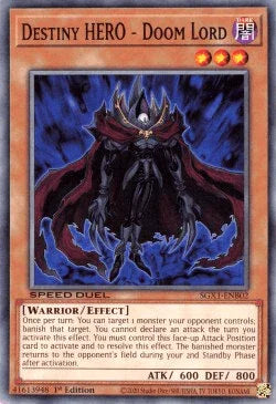 Destiny HERO - Doom Lord [SGX1-ENB02] Common - for just $0.10! 