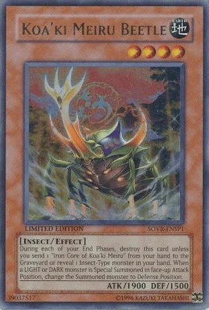 Koa'ki Meiru Beetle [SOVR-ENSP1] Ultra Rare - for just $0.20! 