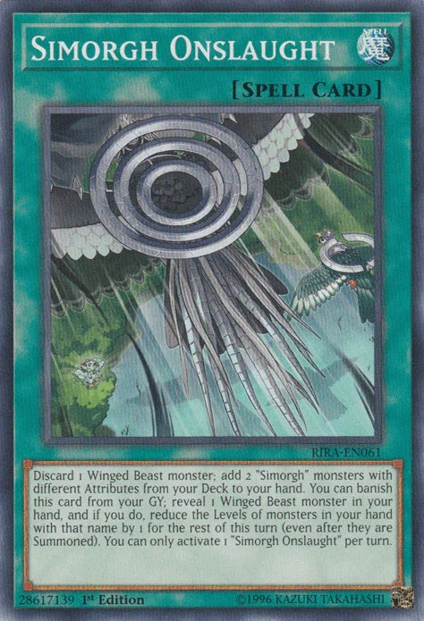 Simorgh Onslaught [RIRA-EN061] Common - for just $0.10! 