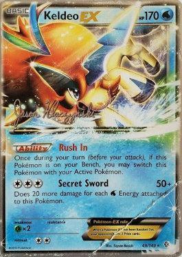 Keldeo EX (49/149) (Darkrai Deck - Jason Klaczynski) [World Championships 2013] - for just $1.30! 