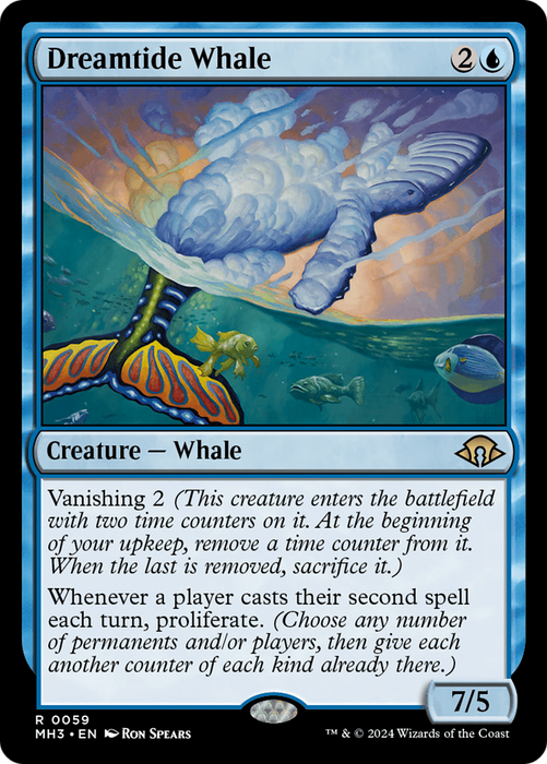 Dreamtide Whale (MH3-059) - Modern Horizons 3 - for just $0.71! 