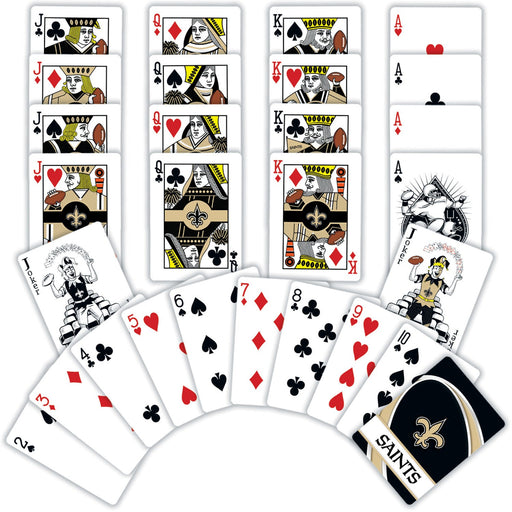 New Orleans Saints Playing Cards - 54 Card Deck - Just $4.89! Shop now at Retro Gaming of Denver