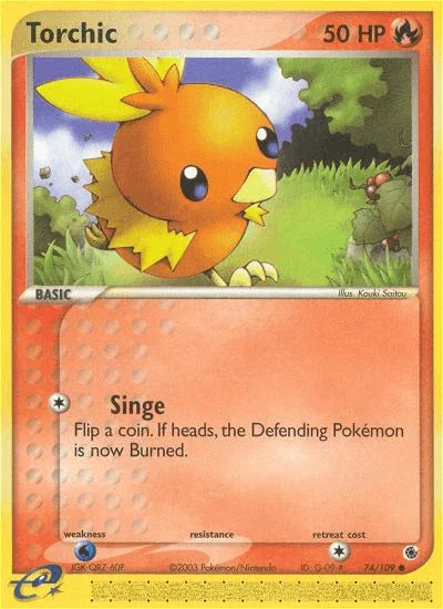 Torchic (74/109) [EX: Ruby & Sapphire] - for just $0.80! 