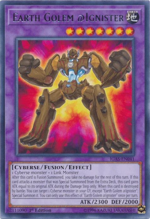 Earth Golem @Ignister [IGAS-EN041] Rare - for just $0.45! 