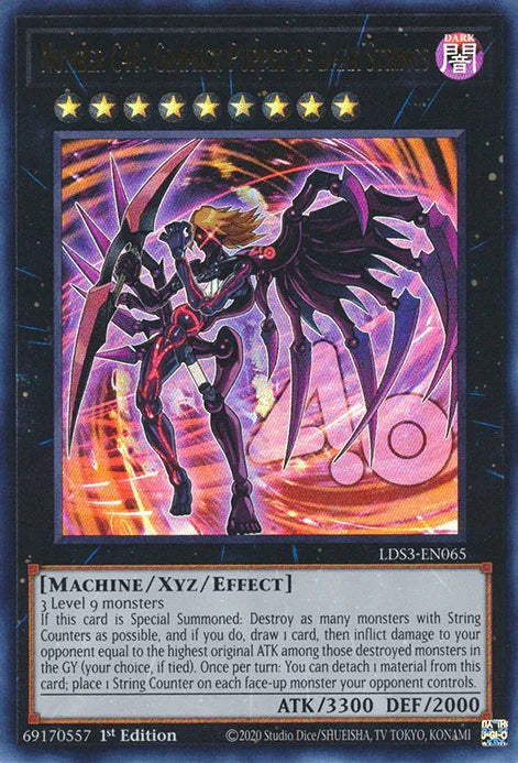 Number C40: Gimmick Puppet of Dark Strings [LDS3-EN065] Ultra Rare - for just $0.15! 
