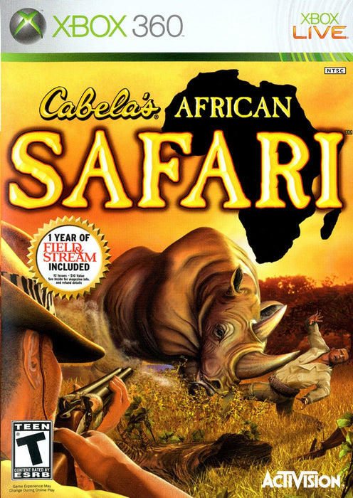 Cabela's African Safari – Xbox 360 (X360) - for just $10.99! 