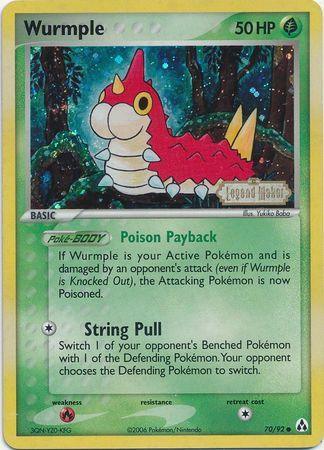 Wurmple (70/92) (Stamped) [EX: Legend Maker] - for just $4.80! 