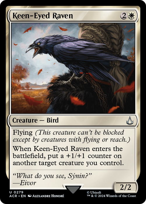 Keen-Eyed Raven (ACR-279) - Assassin's Creed - for just $0.03! 