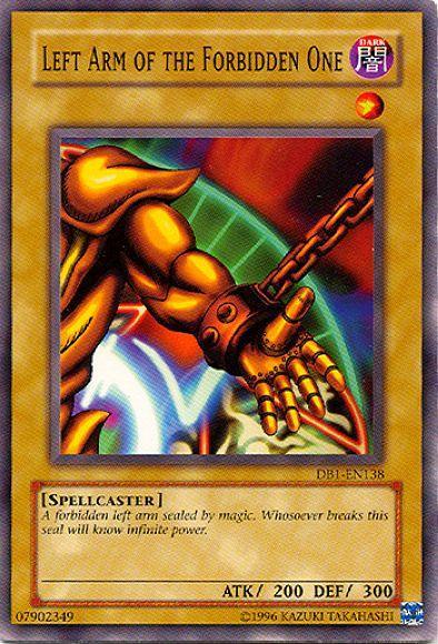 Left Arm of the Forbidden One [DB1-EN138] Common - for just $1.05! 
