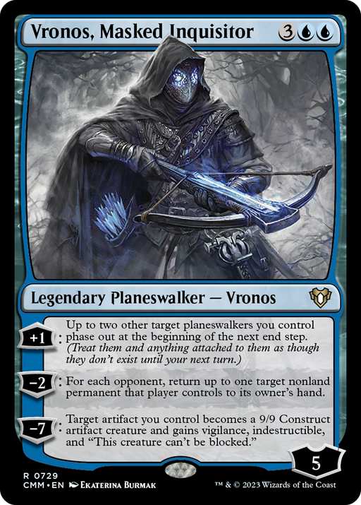 Vronos, Masked Inquisitor (CMM-729) - Commander Masters - for just $1.03! 