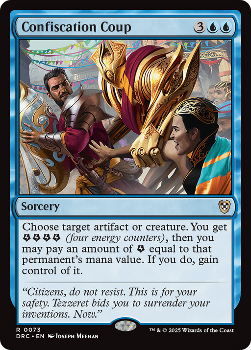 Confiscation Coup (DRC-073) - Commander: Aetherdrift - for just $0.08! 