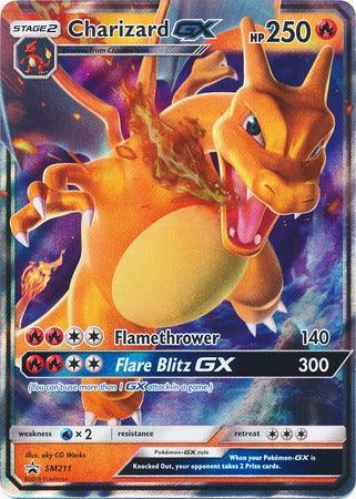 Charizard GX (SM211) (Jumbo Card) [Sun & Moon: Black Star Promos] - for just $4.05! 