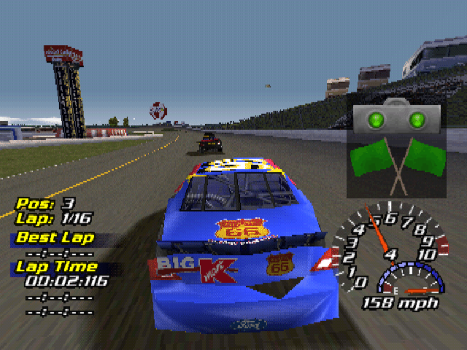 NASCAR 2001 – PlayStation 1 (PS1) - for just $0! 
