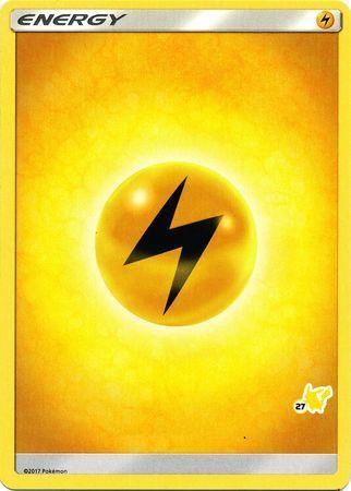Lightning Energy (Pikachu Stamp #27) [Battle Academy 2020] - for just $0.10! 