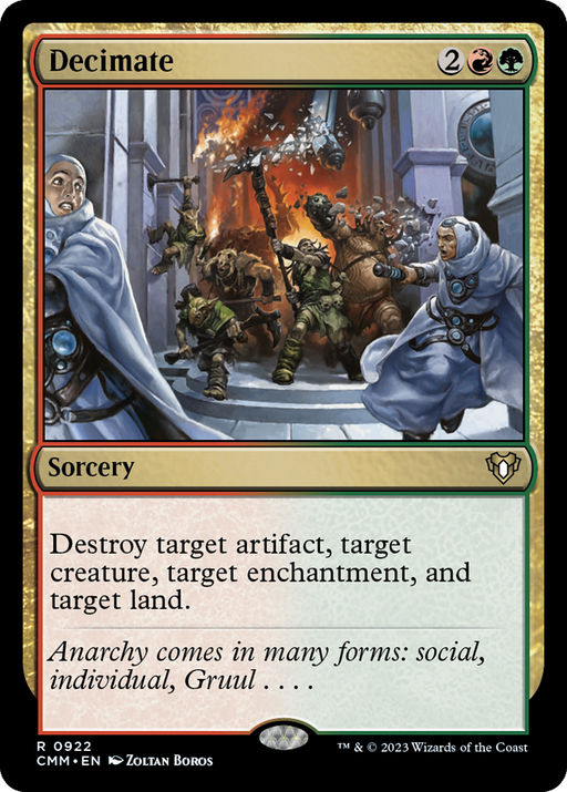 Decimate (CMM-922) - Commander Masters - for just $0.07! 