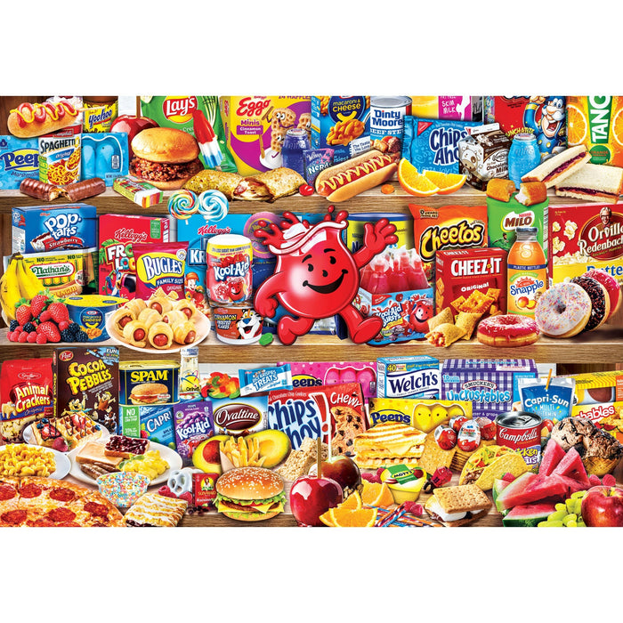 Signature Collection - Kids' Favorite Foods 2000 Piece Jigsaw Puzzle - Just $24.99! Shop now at Retro Gaming of Denver