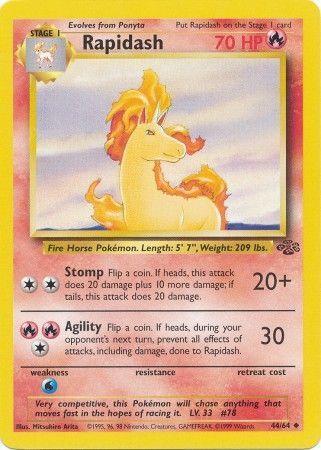 Rapidash (44/64) [Jungle Unlimited] - for just $0.90! 