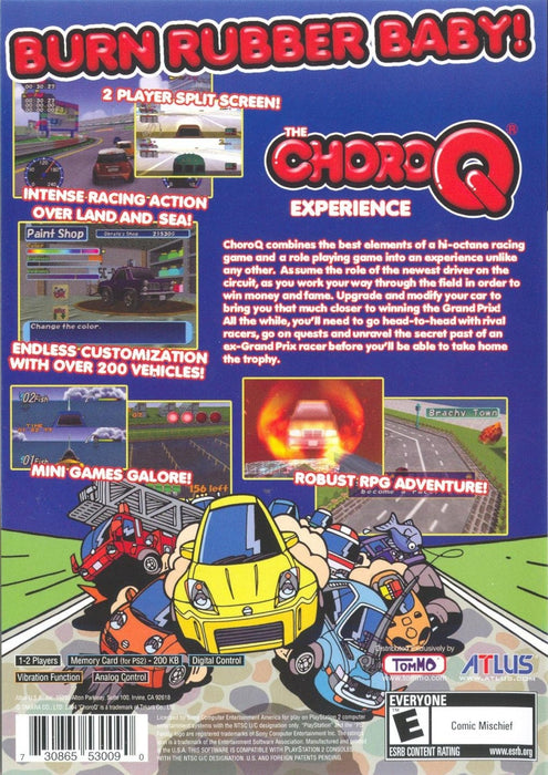 Choro Q – PlayStation 2 (PS2) - for just $16.99! 