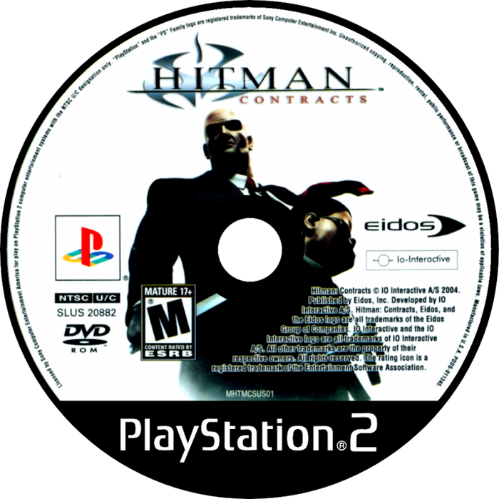 Hitman: Contracts – PlayStation 2 (PS2) - for just $6.99! 