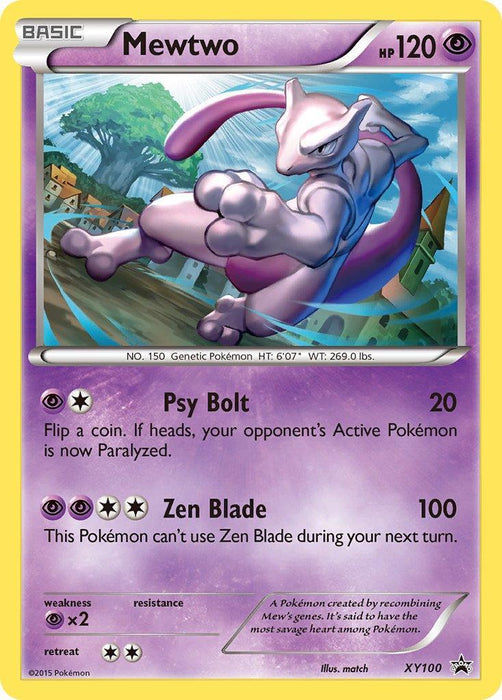 Mewtwo (XY100) [XY: Black Star Promos] - for just $6! 