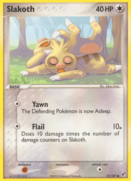 Slakoth (73/107) [EX: Deoxys] - for just $0.50! 