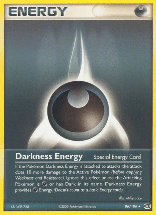 Darkness Energy (86/106) [EX: Emerald] - for just $0.70! 