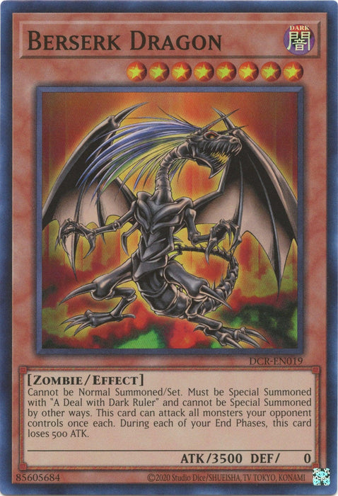 Berserk Dragon (25th Anniversary) [DCR-EN019] Super Rare - for just $4.10! 