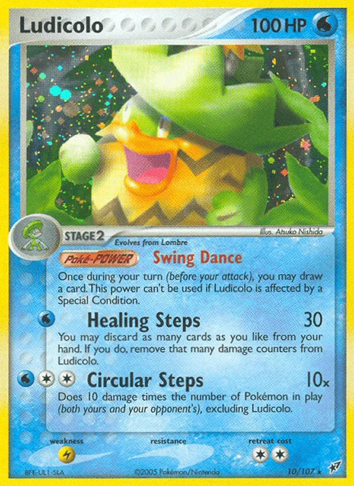 Ludicolo (10/107) [EX: Deoxys] - for just $10! 