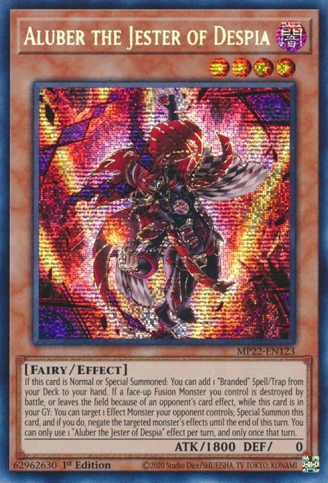 Aluber the Jester of Despia [MP22-EN123] Prismatic Secret Rare - for just $0.25! 