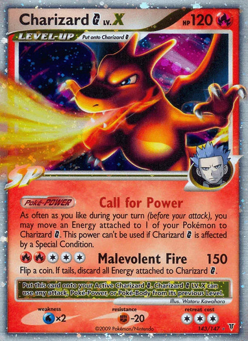 Charizard G LV.X (143/147) [Platinum: Supreme Victors] - for just $177.35! 