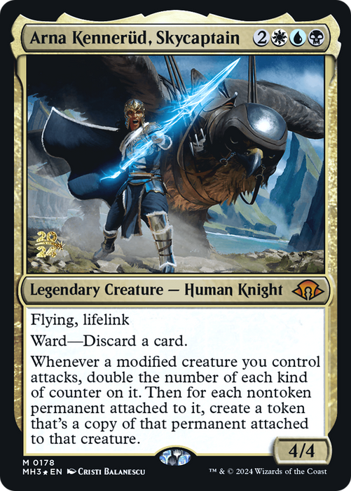 Arna Kennerüd, Skycaptain (PRE-178) - Modern Horizons 3 Promos Foil - for just $0.59! 