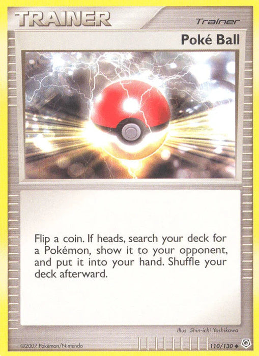 Poke Ball (110/130) [Diamond & Pearl: Base Set] - for just $0.15! 