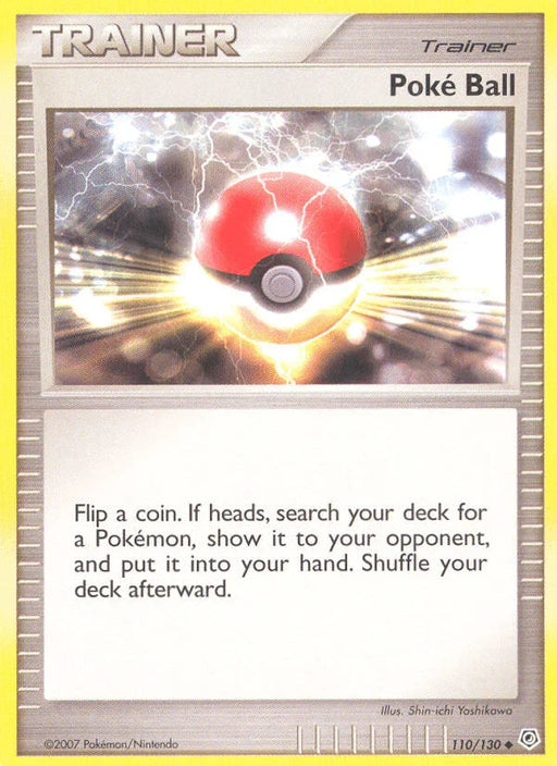 Poke Ball (110/130) [Diamond & Pearl: Base Set] - for just $0.15! 