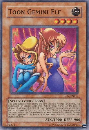 Toon Gemini Elf [DB2-EN119] Common - for just $0.30! 