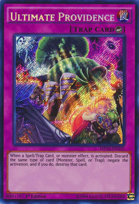 Ultimate Providence [MP16-EN233] Secret Rare - for just $0.20! 