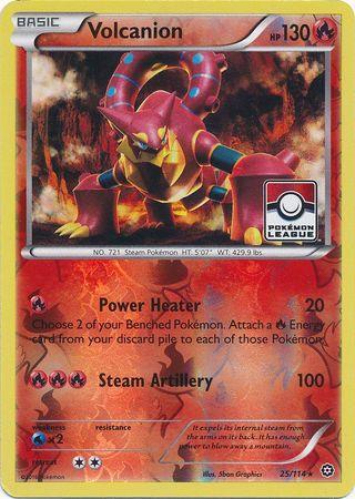 Volcanion (25/114) (League Promo) [XY: Steam Siege] - for just $0.40! 