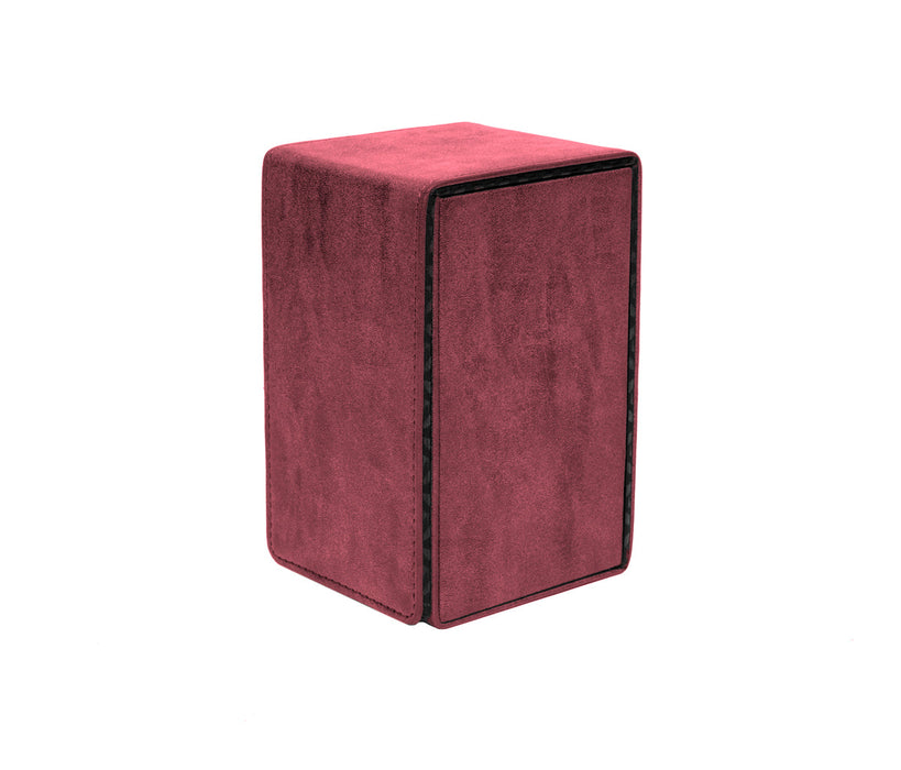Ultra PRO: Suede Collection - Alcove Tower (Ruby) - for just $0! 