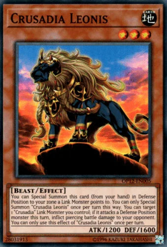 Crusadia Leonis [OP12-EN005] Super Rare - for just $0.15! 