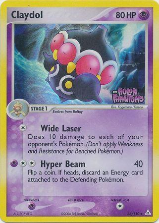Claydol (38/110) (Stamped) [EX: Holon Phantoms] - for just $5.25! 
