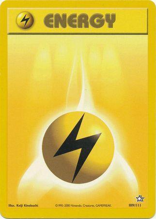 Lightning Energy (109/111) [Neo Genesis Unlimited] - for just $0.20! 
