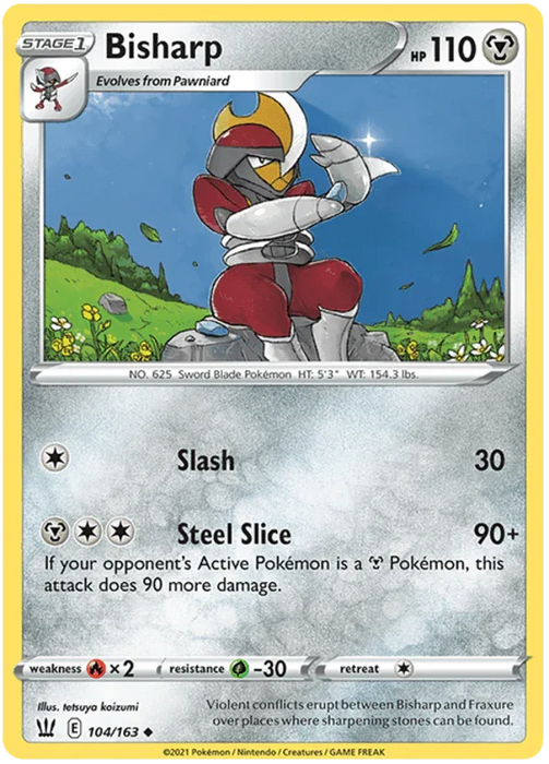 Bisharp (104/163) [Sword & Shield: Battle Styles] - for just $0.10! 